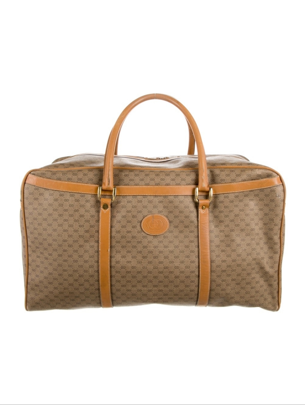 Gucci Vintage Micro GG Duffle Bag